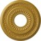 Ekena Millwork Lauren Ceiling Medallion (Canopies up to 6 1/4"), 20 5/8"OD x 6 1/4"ID x 1 3/8"P, Iridescent Gold CM20LNIGS - alternate 1
